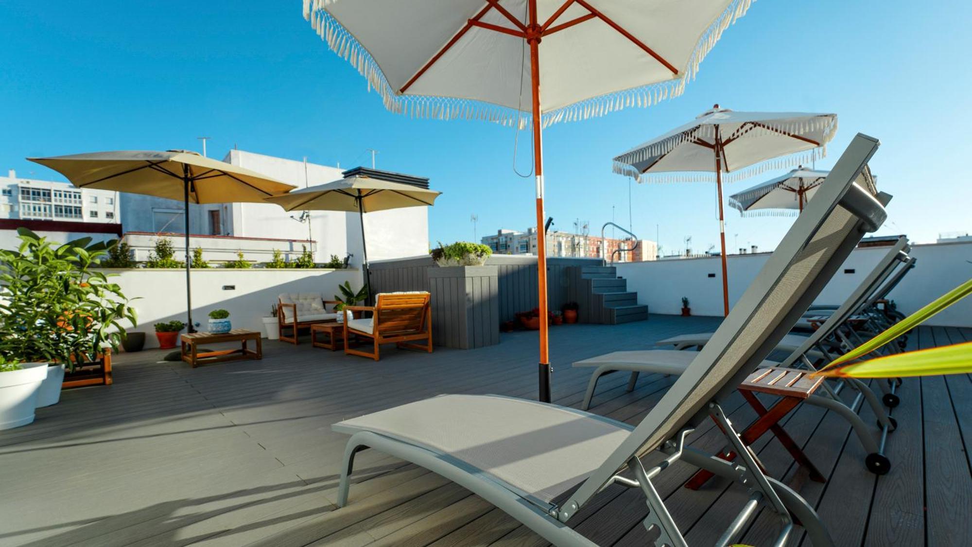 Aparthotel Luz De Gades - Suites Spa Gym - Adults Only Cádiz Exterior foto